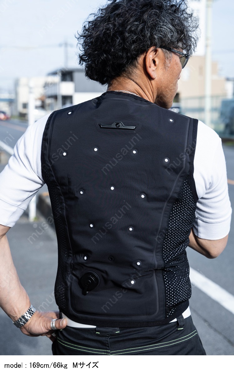 AQUA TEC アクアウォーターベスト（フロントメッシュ・BOXパッケージ）AT202 接触冷感 中芯抗菌加工 サイドストレッチ 春夏 作業服 作業着 熱中症対策 bigborn ビッグボーン