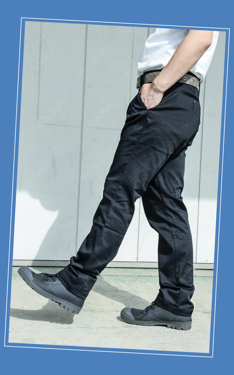 ディッキーズ T/Cストレッチオールドスタイルストレートパンツ D-2874