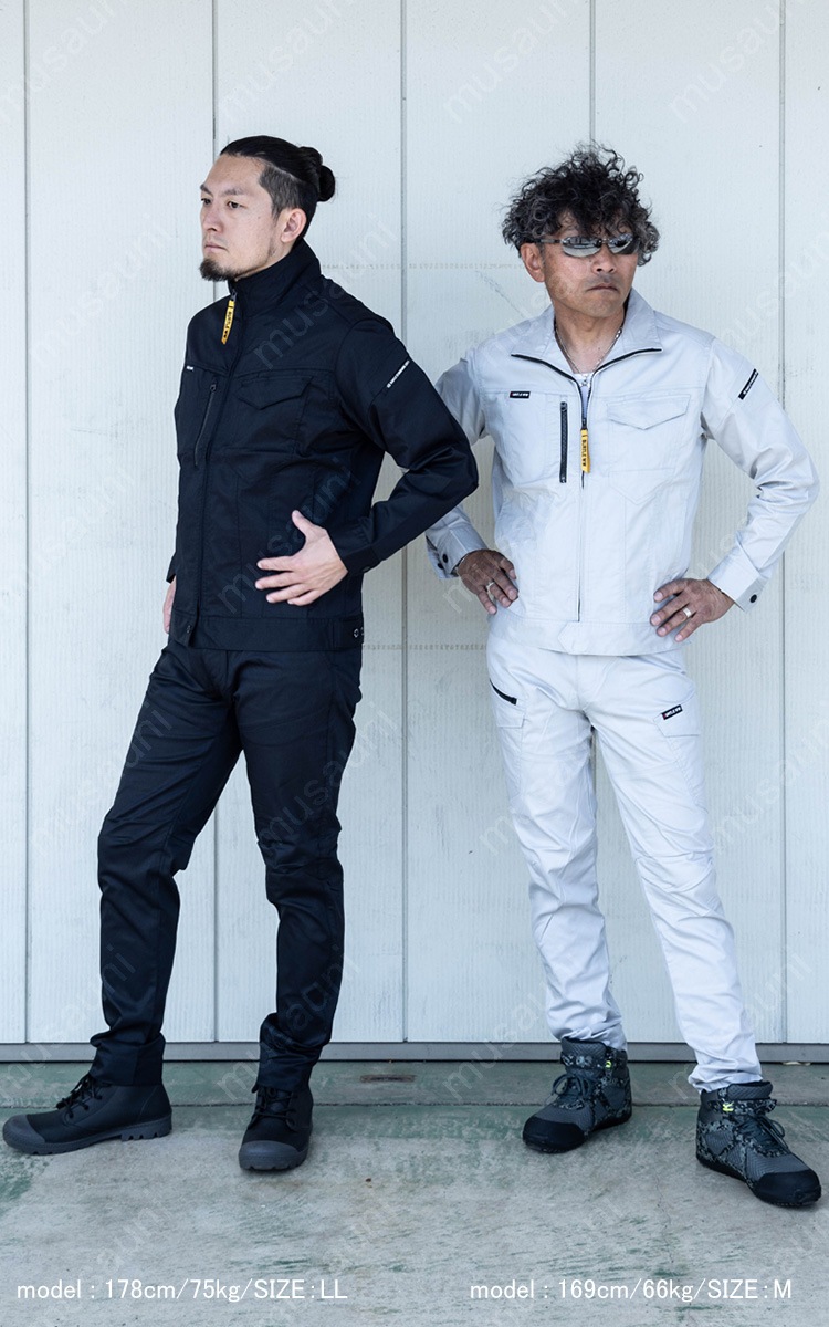 【BURTLE】ジャケット（ユニセックス）6211 バートル SDGs対応 帯電防止 ストレッチ 春夏 薄地 作業服 作業着 リサイクル素材 メンズ レディース ユニフォーム