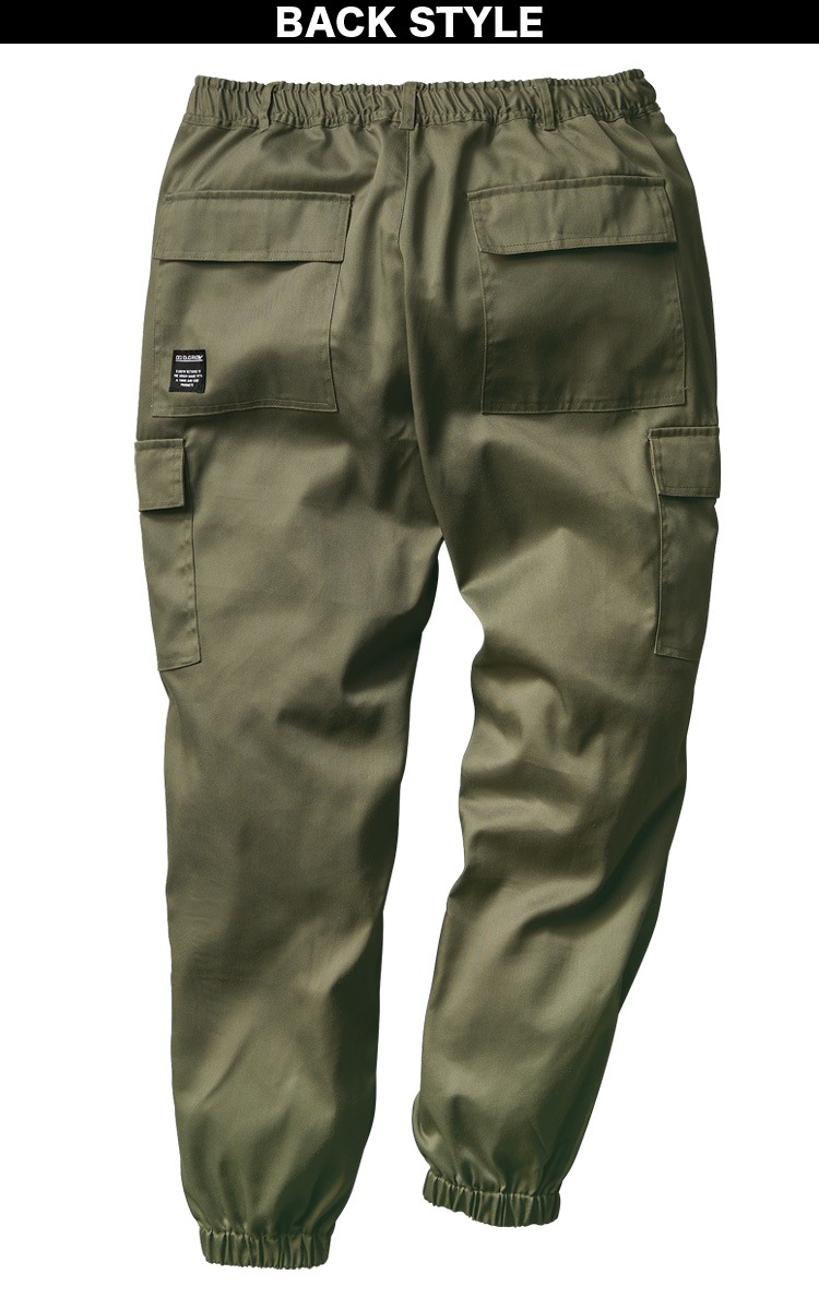クロダルマ ワイドジョガーカーゴパンツ DG125 S～5L 2023年