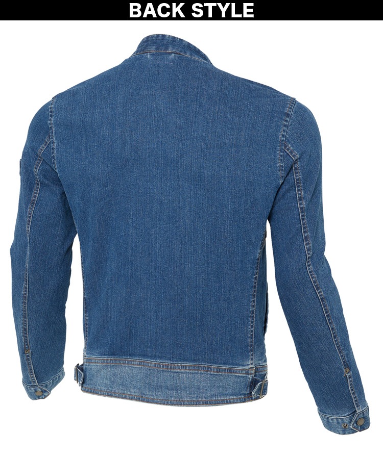 ROCKY ユニセックスライダースジャケット カーゴパンツ 上下セット RJ0916 RP6918 ストレッチ デニム 作業服 作業着 男女兼用 ロッキー BONMAX ボンマックス