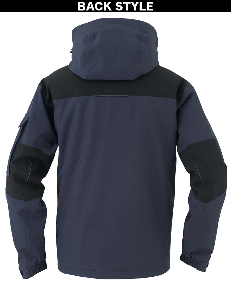 コーコス ストレッチ透湿防水防寒ジャケット DR-6800 大きいサイズ 3XL CO-COS 防水 透湿 防風 保温性 反射 撥水加工 ストレッチ ポリエステル 止水ファスナー ワーク ユニフォーム 作業服 作業着 