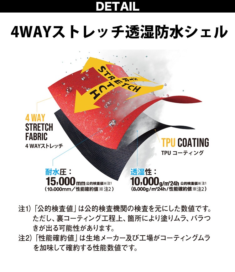 GLADIATOR コーコス 4WAYストレッチレインパンツ ウエストゴム G-5413 作業用 仕事着用 合羽 レインウェア 雨用 防水ズボン 反射テープ 透湿防水 裾アジャスター