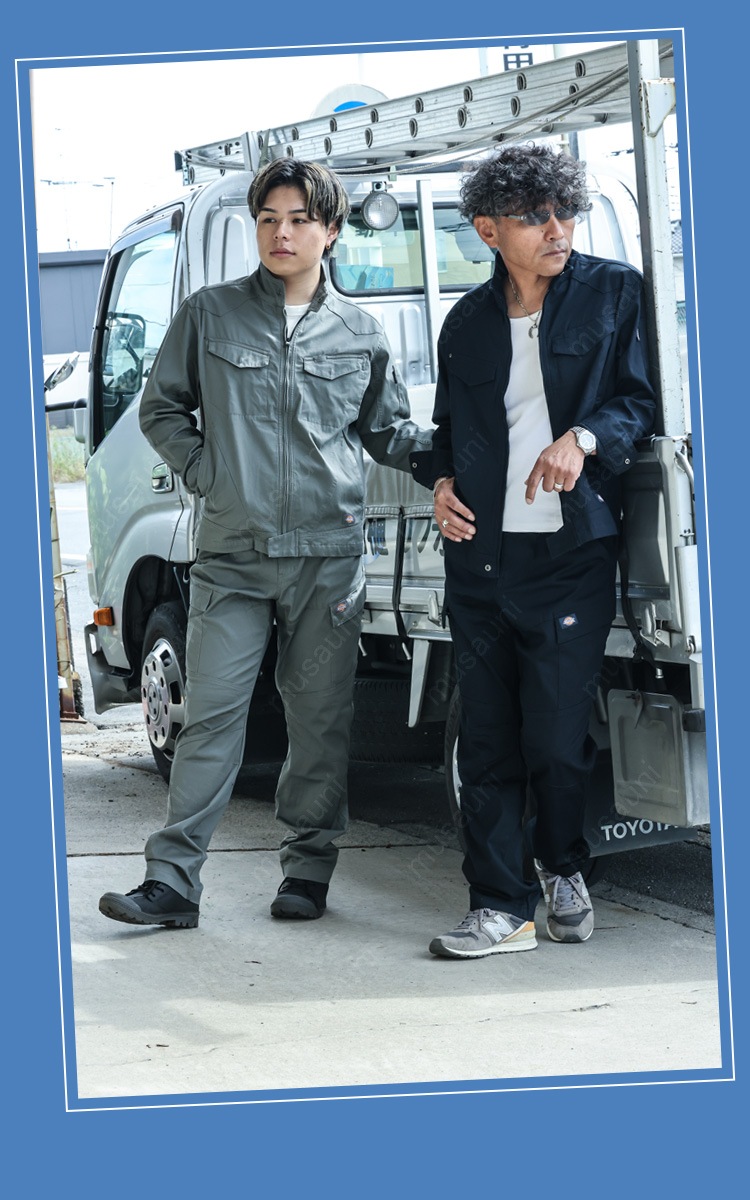 ディッキーズ Dickies ストレッチヘリンボーンカーゴパンツ D-2915 SS
