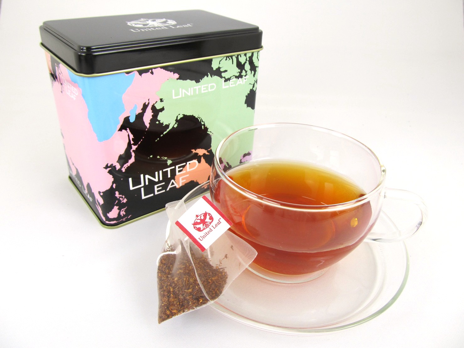 United Leaf缶ギフト　オーガニックルイボスティー　ティーバッグ　2g×25包入り