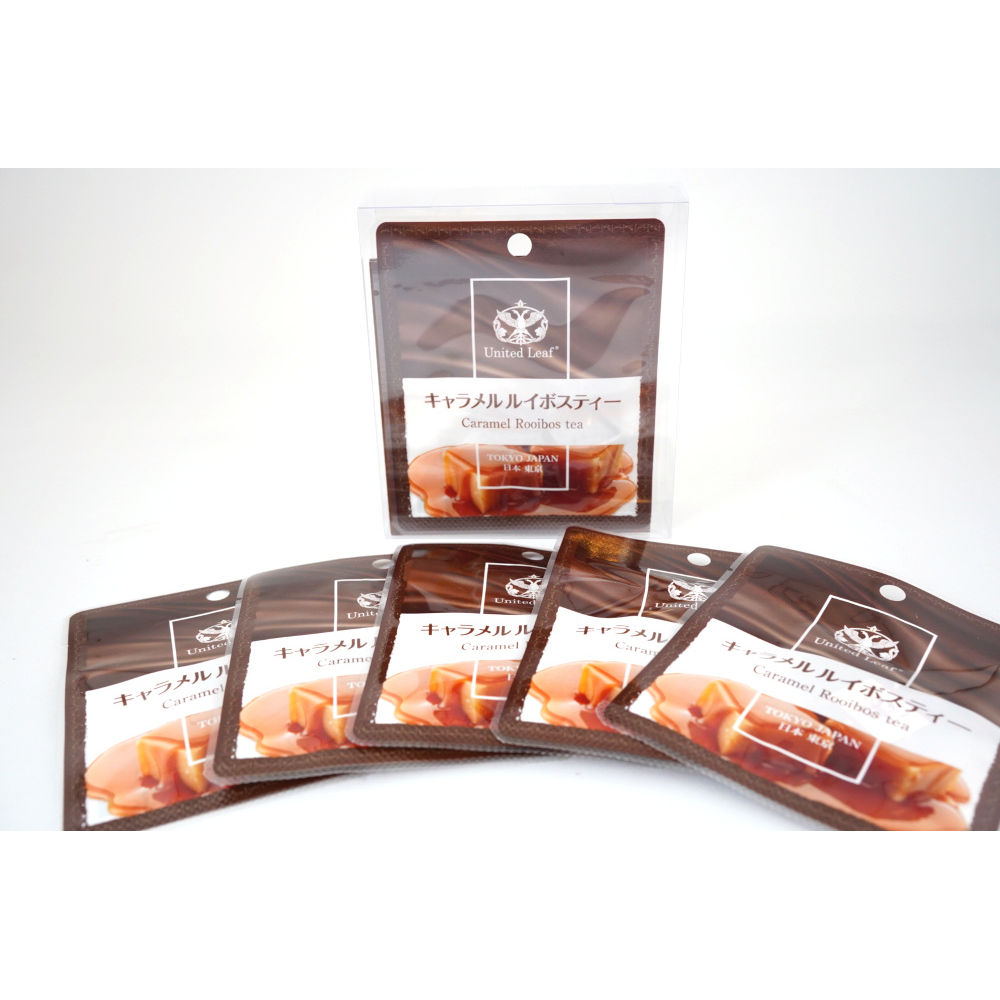 【冬季数量限定】キャラメルルイボスティー　個包装ティーバッグ　5包セット