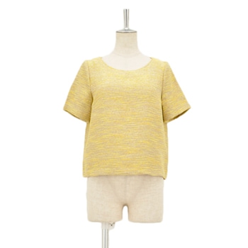 【OUTLET】portcros ポートクロス レディース スラブツイードブラウス［I-8703］【SS】