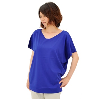 【OUTLET】SESSUN セッスン レディース リヨセルコットン ワイドカットソー［55431-02406］【SS】【返品交換不可】