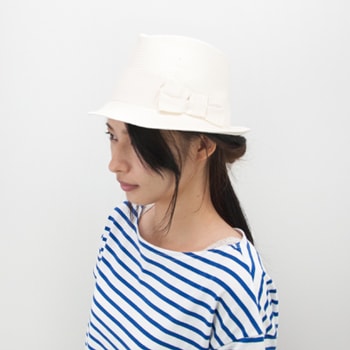 【OUTLET】REBECCA レベッカ リボンストローハット［2125］【SS】【返品交換不可】