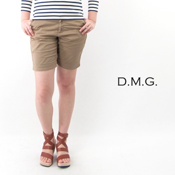 【OUTLET】DMG ドミンゴ レディース ストレッチトラウザーショーツ［15-356T］【SS】【返品交換不可】