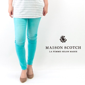 【OUTLET】MAISON SCOTCH メゾンスコッチ レディース PARISIENNE カラースキニーパンツ［SL85730-41］【SS】【返品交換不可】