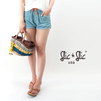 【OUTLET】Slic Slic スリックスリック レディース TERRY SHORT PANTS［171415］【SS】【返品交換不可】