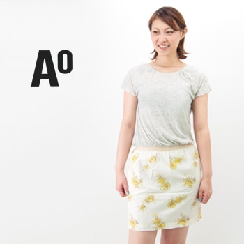 【OUTLET】american outfitters アメリカンアウトフィッターズ レディース 花柄切替ワンピース［2521-3267/3266］【SS】【返品交換不可】