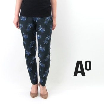 【OUTLET】american outfitters アメリカンアウトフィッターズ レディース ビスコース 花柄テーパードパンツ［2521-3220/3219］【SS】【返品交換不可】
