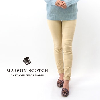 【OUTLET】MAISON SCOTCH メゾンスコッチ レディース カラースキニーパンツ［SL80852-41］【SS】【返品交換不可】