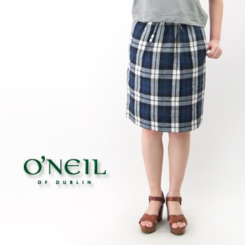 【OUTLET】O'NEIL OF DUBLIN オネイル/オニールオブダブリン レディース ドローストリングスカート［848］【SS】【返品交換不可】