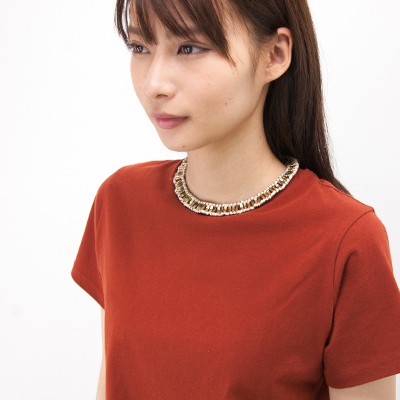 【SALE 50%OFF】CATHs キャッツ アンティーク調フリンジネックレス［NBR3223］【SS】【返品交換不可】