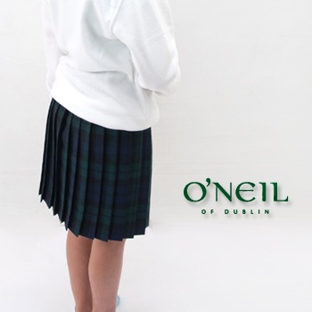 O'NEIL OF DUBLIN キルトスカート　 希少サイズ O'NEIL of DUBLIN スカート 「別注カラー」O'Neil Dublin