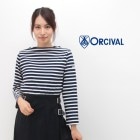 ORCIVAL Х ǥ COTTON LOURD STRIPE Х L/SB211ϡBASIC