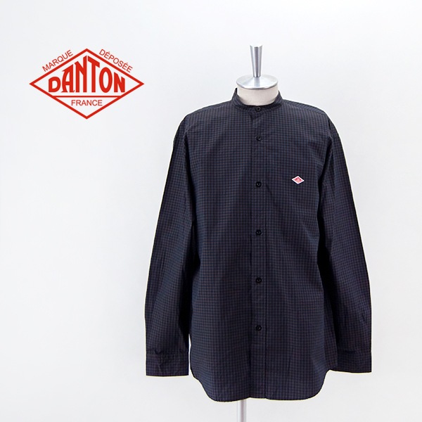 SALE 30%OFF】DANTON ダントン メンズ ブロードチェック バンド