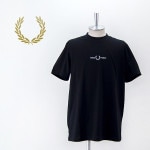 FRED PERRY フレッドペリー メンズ エンブロイダードTシャツ［M4580］【BASIC】|FRED PERRY-MENS