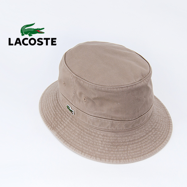 【SOLDOUT】LACOSTE ラコステ サハリハット［RK3981J-99］【BASIC】