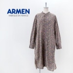 ARMEN アーメン レディース 小花柄プリント バンドカラーロングシャツ［INAM1902FD］【2023SS】|ワンピース|LADYS & KIDS