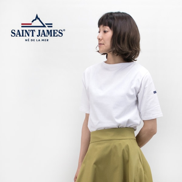 SAINT JAMES セントジェームス レディース PIRIAC ピリアック カットソー SOLID[PIRIAC A U]【BASIC】