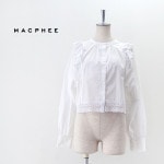 TOMORROWLAND MACPHEE マカフィー レディース コットンレースコンビブラウス［12-01-34-01103］【2023FW】|MACPHEE-LADYS&KIDS