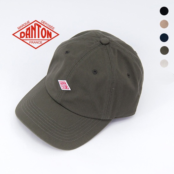 DANTON ダントン コットンツイル 6パネルキャップ［DT-H0227TKC