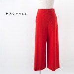 ��SALE 40%OFF��TOMORROWLAND MACPHEE �ޥ��ե��� ��ǥ����� ������ݥꥨ���ƥ륹�ȥ�å� �磻�ɥ����åץɥѥ�ġ�12-04-34-04103�ϡ�2023FW�ۡ����ʸ��Բġ�