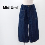 【SALE 40%OFF】Midi Umi ミディウミ レディース デニムキュロットパンツ［3-769277］【2023FW】【返品交換不可】|Midi Umi-LADIES&KIDS