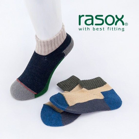 rasox ラソックス スポーツ ロウ ソックス［SP151AN20］【BASIC】