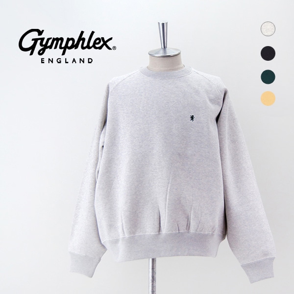 Gymphlex ジムフレックス メンズ クルーネックプルオーバー［GY-C0292TCF］【BASIC】