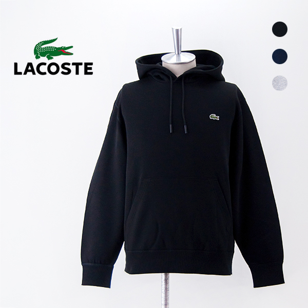 LACOSTE ラコステ メンズ プレミアムスウェットフーディー［SH6925-99