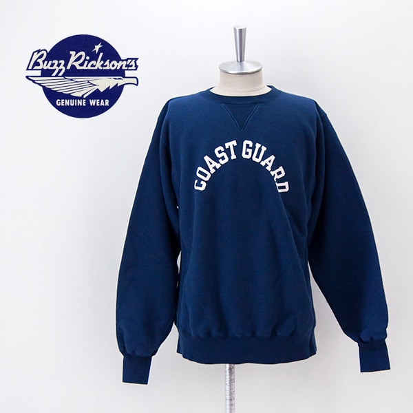 BUZZ RICKSON'S バズリクソンズ メンズ ホリゾンタルニッティング スウェットシャツ CORST GUARD［BR68913］【BASIC】