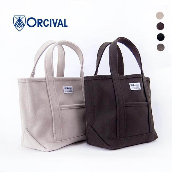 ORCIVAL オーシバル ウールメルトントートバッグ S［OR-H0241HML