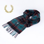【SOLDOUT】FRED PERRY フレッドペリー ラムズウール タータンスカーフ［C6160］【2023FW】