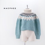 【SOLDOUT】TOMORROWLAND MACPHEE マカフィー レディース ハンドロピ ハイネックプルオーバー［12-02-34-02305］【2023FW】|MACPHEE-LADYS&KI