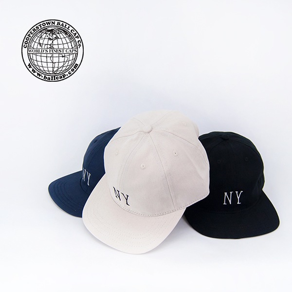 COOPERSTOWN BALL CAP クーパーズタウンボールキャップ NYロゴキャップ［NYBYC36SD］【BASIC】