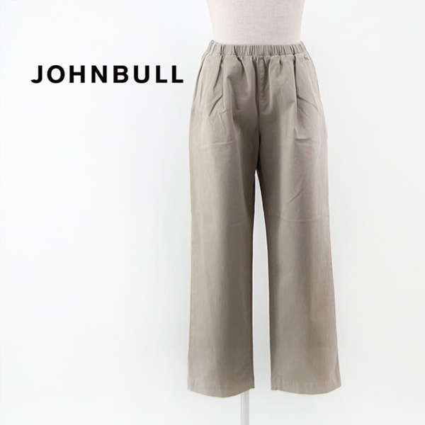 JOHNBULL ワイドチノパンツ ダメージ加工 ペンキ L JM231P22 Johnbull ジョンブル JOHNBULL チノパンツ ワイド : EARTH