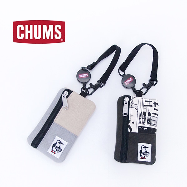 CHUMS チャムス コミューターパスケーススウェットナイロン［CH60-3619］【BASIC】