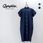 Gymphlex ジムフレックス レディース ライトデニム レギュラーカラーシャツワンピース［GY-B0243SDM］【2024SS】|Gymphlex-LADIES&KIDS