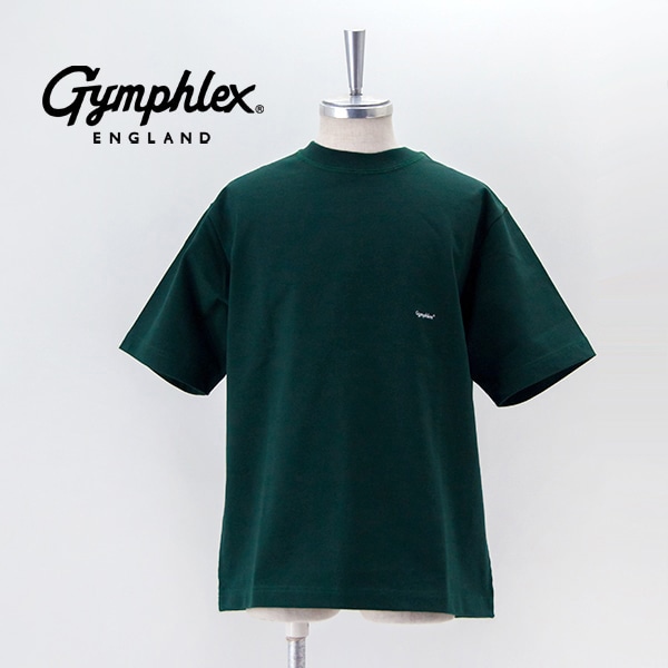 Gymphlex ジムフレックス メンズ ロゴ刺繍 半袖ビッグTシャツ［J-9271HWJ］【BASIC】