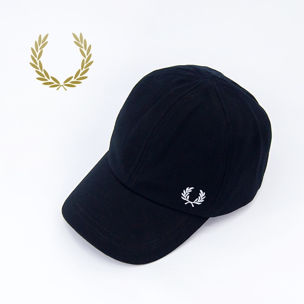 【SOLDOUT】FRED PERRY フレッドペリー ピケ クラシックキャップ［HW6726］【BASIC】
