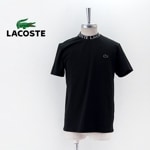 LACOSTE ラコステ メンズ ジャカードリブニットカラー鹿の子地Tシャツ［TH0799-99］【2024SS】|LACOSTE-MENS