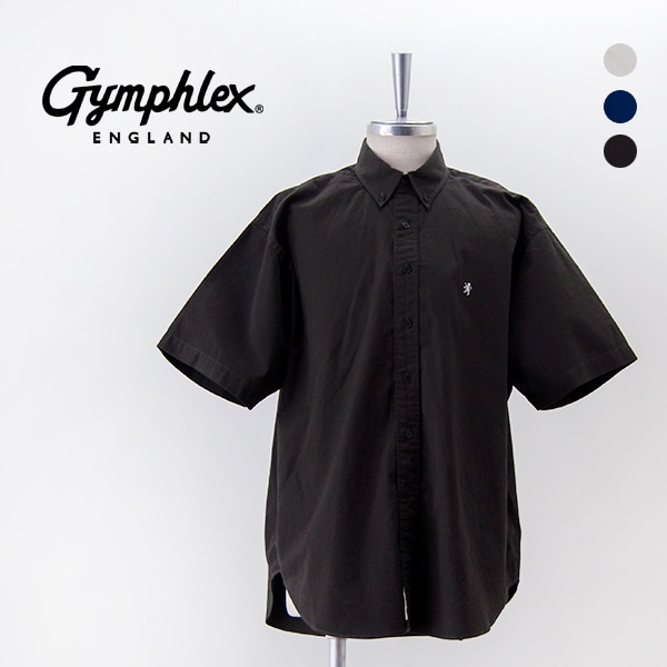 Gymphlex ジムフレックス メンズ コットンツイル ボタンダウン