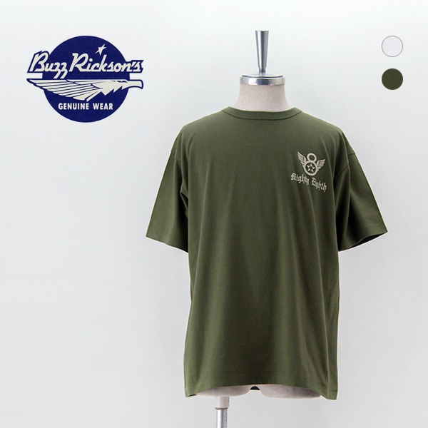 BUZZ RICKSON'S バズリクソンズ メンズ ガバメントイシュー半袖Tシャツ