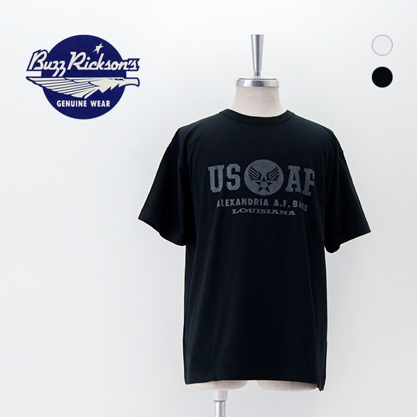 【SOLDOUT】BUZZ RICKSON'S バズリクソンズ メンズ ガバメントイシュー半袖Tシャツ U.S.AIR FORCE［BR79397］【2024SS】