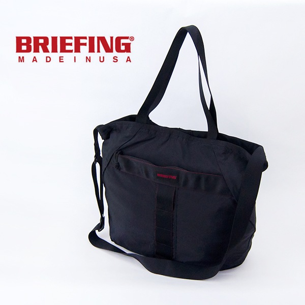 【新品】BRIEFING ブリーフィング PACKABLE 2WAY TOTE黒 BRIEFING＞PACKABLE 2WAY TOTE パッカブル 2WAY トートバッグ